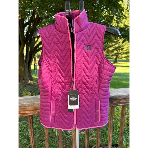 Ororo NWT WOMEN'S HEATED CHEVRON QUILTED VEST - Picture 1 of 5